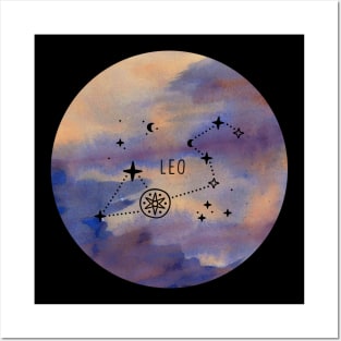 Leo Zodiac Posters and Art